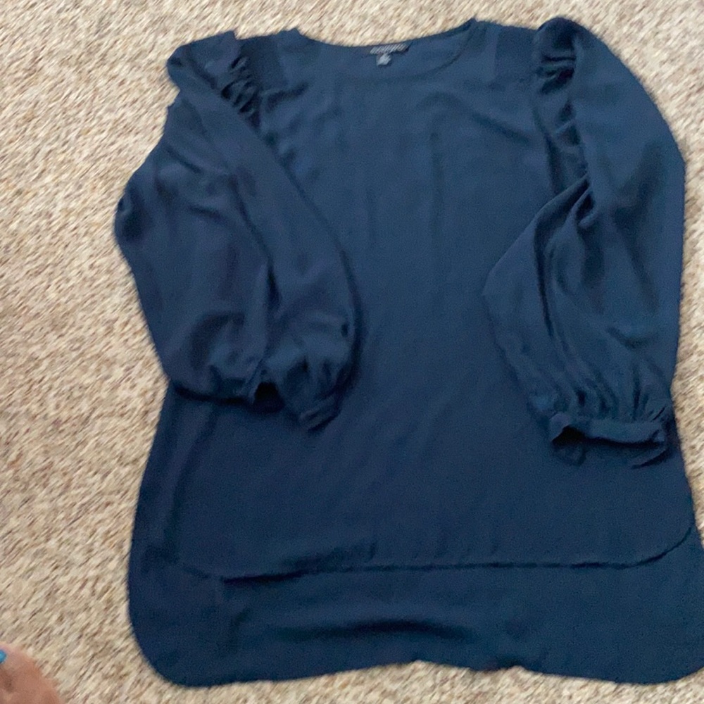 Eva Longoria 100% polyester blouse; size M